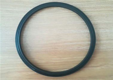 High Tensile Strength PU Oil Seal Piston Rod NBR / Pu Rubber Seal In Black