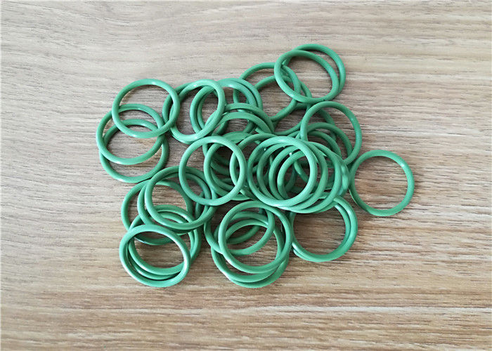 Green Fkm Rubber O Ring Seal Wear Resistance Customized Size For Industry