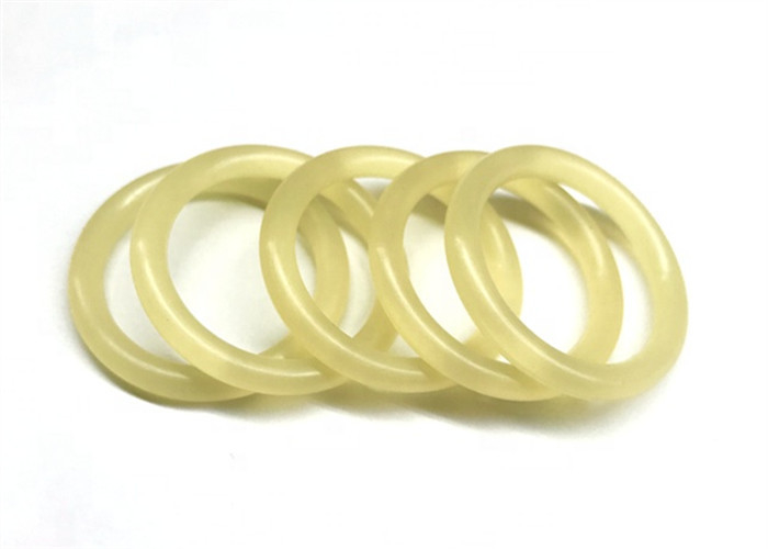 Customized Size Translucent Pu O Ring Wear Resistance 20 90