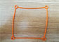 Silicone Rubber Die Cut Rubber Gaskets Rectangular Stand / Nostand Custom