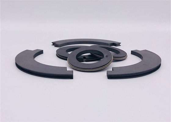 Carbon Fiber Graphite Filled Ptfe Backup Ring Excellent Wear Resistance