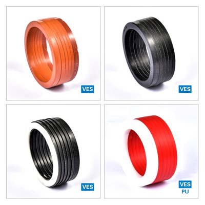 Oil Resistance ROD Seals VES/VES PU For Oil And Gas Industries