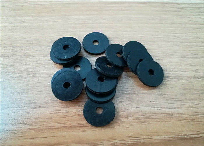 Black Color Silicone Bonde Washers Molded Rubber Parts For Screw Bonded ...