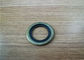 O Shape Custom Rubber Gaskets Metal Rubber Bonded Washer Low Thermal Expansion