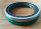 Pneumatic System Silicone / PTFE Oil Seal , Trailer Hub Seal Long Service Life