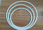 Pure PTFE Flat Washer Backup Ring / Mechanical White  Seal Ring Pump Parts