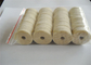 White Wool Small Felt Washers Customized Size 60 - 90 Hardness High Sealing Performance