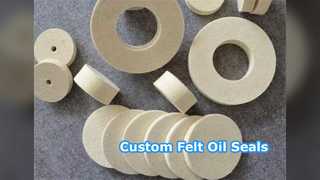 Wool Felt Gaskets Custom Oil Seals