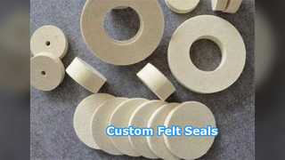 Wool Felt Gaskets Custom Oil Seals