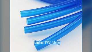 Custom PVC Tubing Corrosion Resistant Flexible