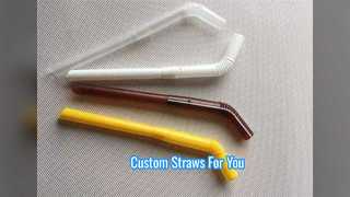 Custom Plastic Straws