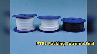 Pure PTFE Packing Thermal Insulation Compression Resistance