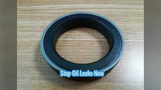 Black Rubber Oil Seal Prevents Leaks